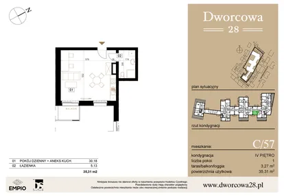 Mieszkanie w inwestycji: Dworcowa 28