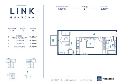 Mieszkanie w inwestycji: LINK BUNSCHA