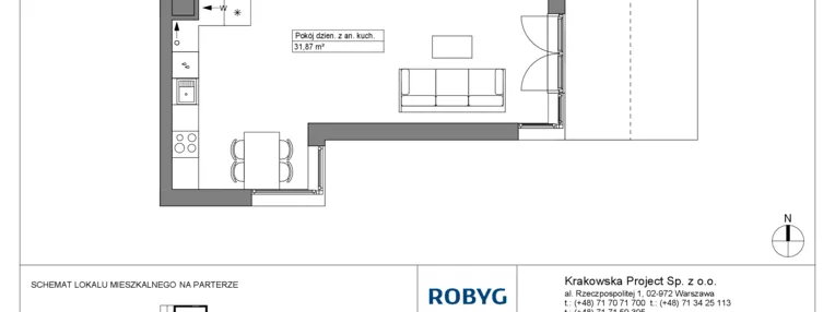 Mieszkanie w inwestycji: Apartamenty Krakowska etap VIII