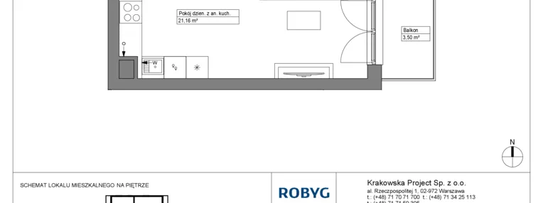 Mieszkanie w inwestycji: Apartamenty Krakowska etap VIII