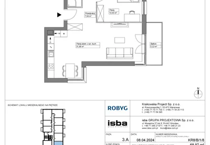 Mieszkanie w inwestycji: Apartamenty Krakowska etap VIII