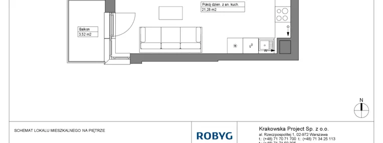 Mieszkanie w inwestycji: Apartamenty Krakowska etap VIII