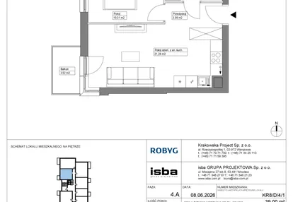 Mieszkanie w inwestycji: Apartamenty Krakowska etap VIII