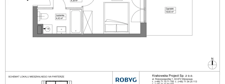 Mieszkanie w inwestycji: Apartamenty Krakowska etap VIII