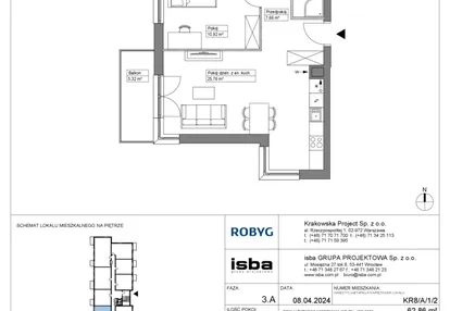 Mieszkanie w inwestycji: Apartamenty Krakowska etap VIII