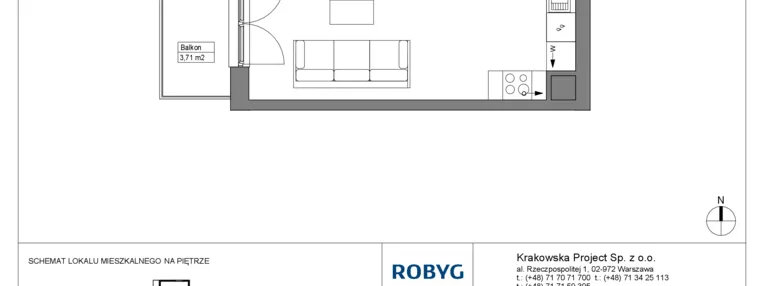 Mieszkanie w inwestycji: Apartamenty Krakowska etap VIII