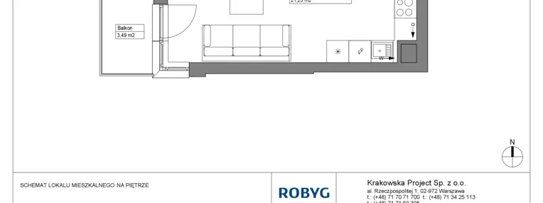 Mieszkanie w inwestycji: Apartamenty Krakowska etap VIII