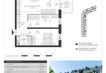 Mieszkanie w inwestycji: Ignatki Forest etap II
