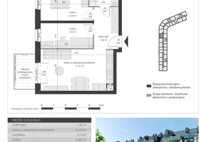 Mieszkanie w inwestycji: Ignatki Forest etap II