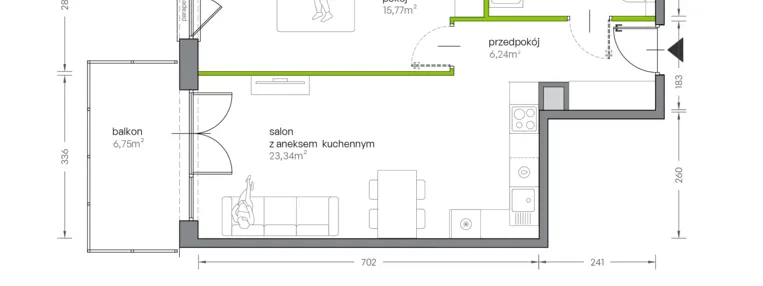 Mieszkanie w inwestycji: Żabiniec Vita