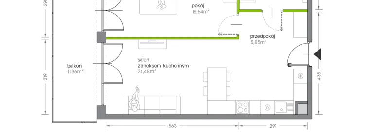 Mieszkanie w inwestycji: Żabiniec Vita