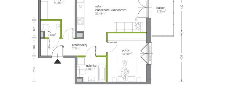 Mieszkanie w inwestycji: Żabiniec Vita
