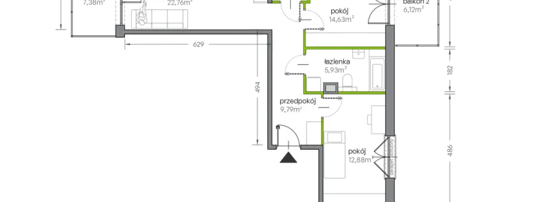 Mieszkanie w inwestycji: Żabiniec Vita