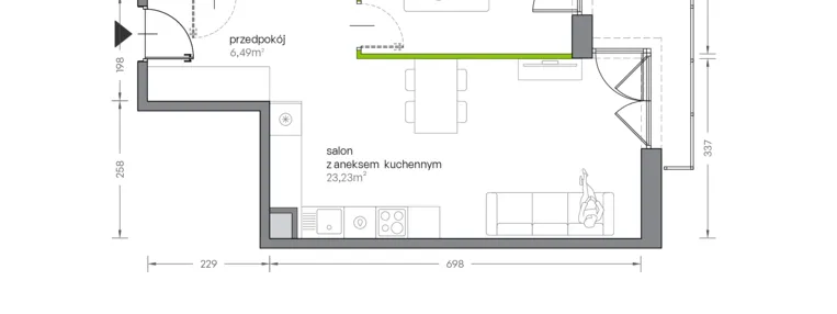 Mieszkanie w inwestycji: Żabiniec Vita