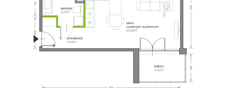 Mieszkanie w inwestycji: Żabiniec Vita