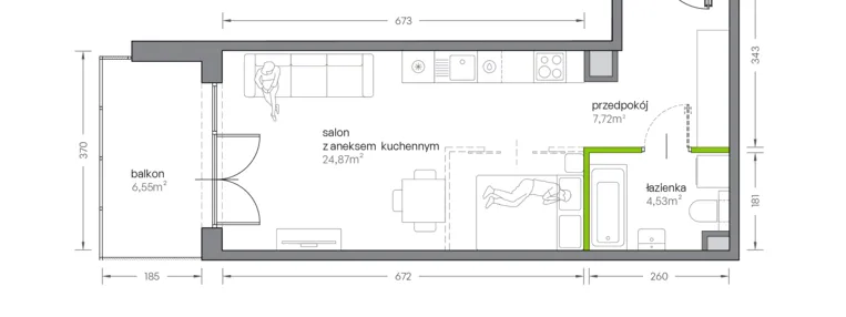 Mieszkanie w inwestycji: Żabiniec Vita
