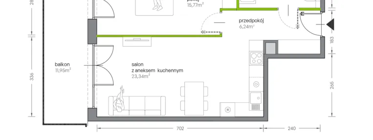 Mieszkanie w inwestycji: Żabiniec Vita
