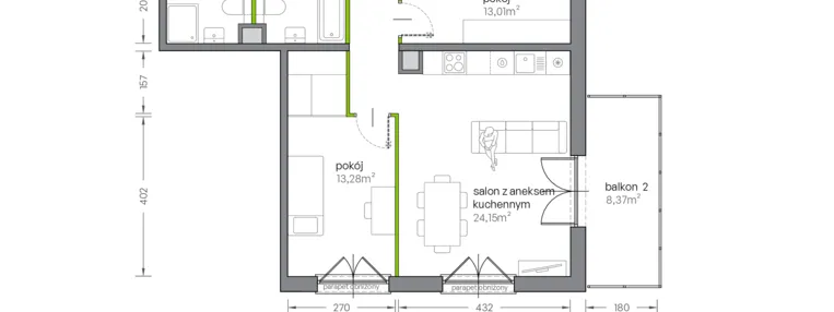 Mieszkanie w inwestycji: Żabiniec Vita