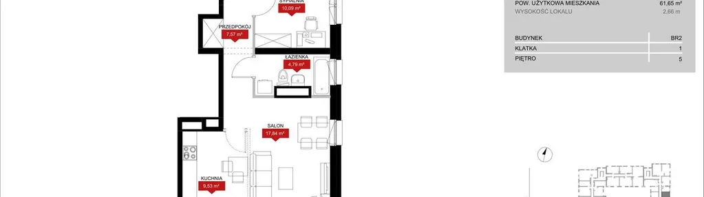 Mieszkanie w inwestycji: Browary Wrocławskie 2
