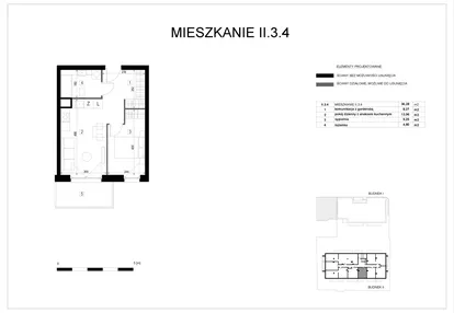 Mieszkanie w inwestycji: Pryncypalna 66