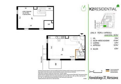 Mieszkanie w inwestycji: Kowalskiego 37