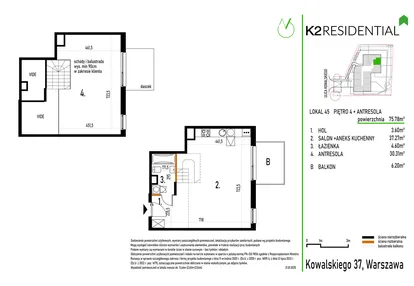 Mieszkanie w inwestycji: Kowalskiego 37