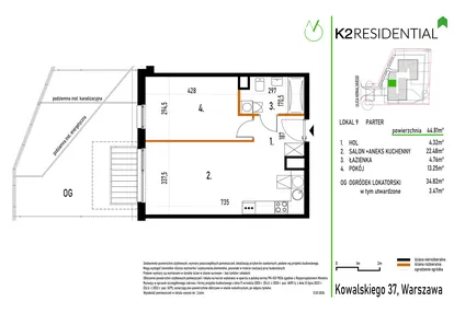 Mieszkanie w inwestycji: Kowalskiego 37