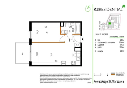 Mieszkanie w inwestycji: Kowalskiego 37