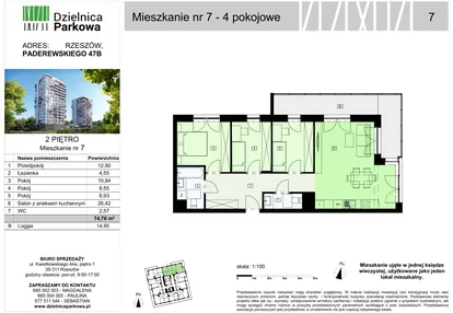 Mieszkanie w inwestycji: Dzielnica Parkowa VII