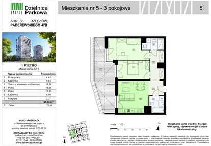 Mieszkanie w inwestycji: Dzielnica Parkowa VII