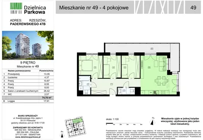 Mieszkanie w inwestycji: Dzielnica Parkowa VII