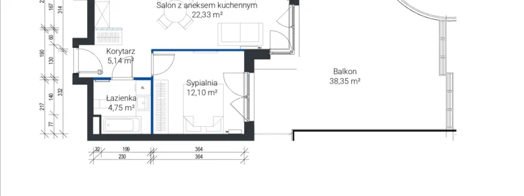 Mieszkanie w inwestycji: Nowe Zabłocie