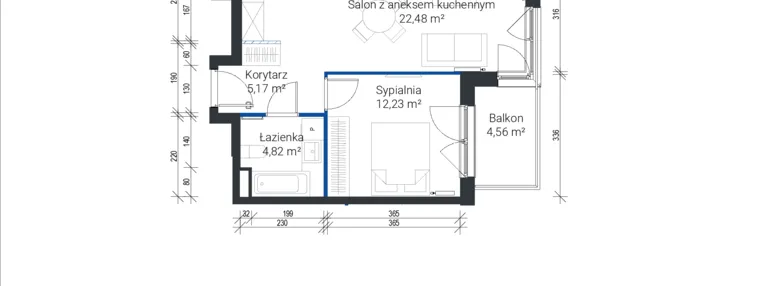 Mieszkanie w inwestycji: Nowe Zabłocie