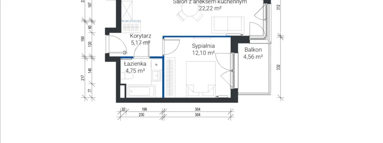 Mieszkanie w inwestycji: Nowe Zabłocie