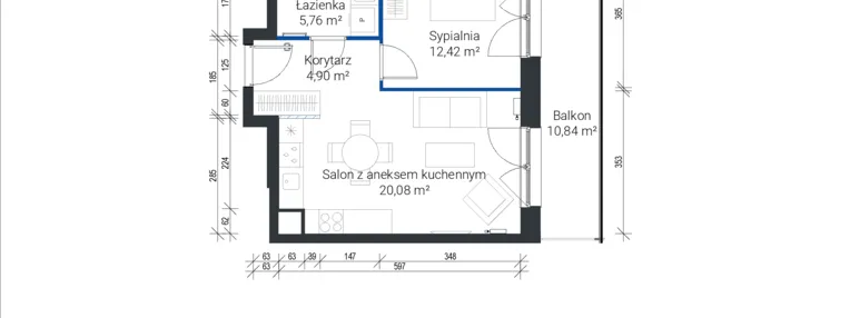 Mieszkanie w inwestycji: Nowe Zabłocie
