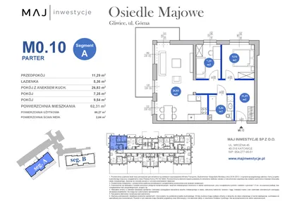Mieszkanie w inwestycji: Osiedle Majowe 2.0 etap II