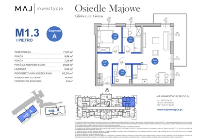 Mieszkanie w inwestycji: Osiedle Majowe 2.0 etap II