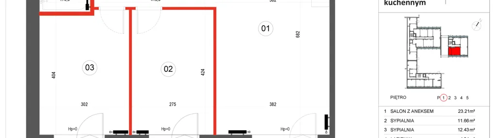 Mieszkanie w inwestycji: Stalowa Form 43.45