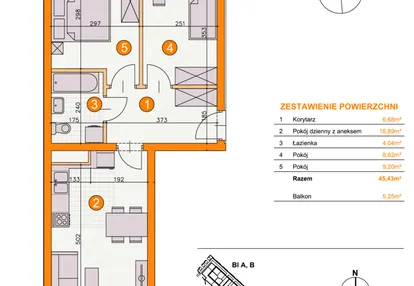 Mieszkanie w inwestycji: Osiedle Bocianie Gniazdo 2