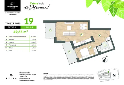 Mieszkanie w inwestycji: Srebrzyńska Park IV