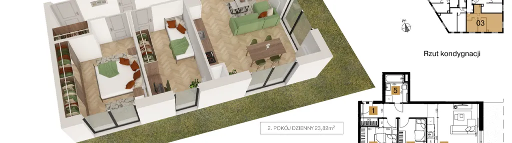 Mieszkanie w inwestycji: Tutaj Bunscha