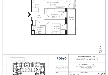 Mieszkanie w inwestycji: Nadmotławie Apartments etap J