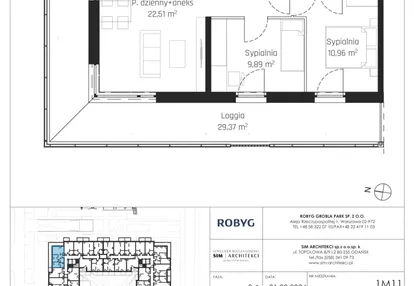 Mieszkanie w inwestycji: Nadmotławie Apartments etap J