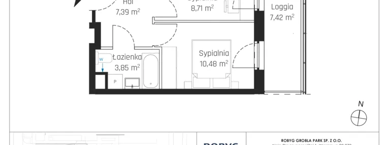 Mieszkanie w inwestycji: Nadmotławie Apartments etap J