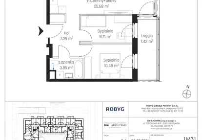 Mieszkanie w inwestycji: Nadmotławie Apartments etap J