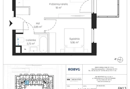 Mieszkanie w inwestycji: Nadmotławie Apartments etap J