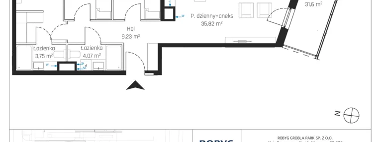 Mieszkanie w inwestycji: Nadmotławie Apartments etap J