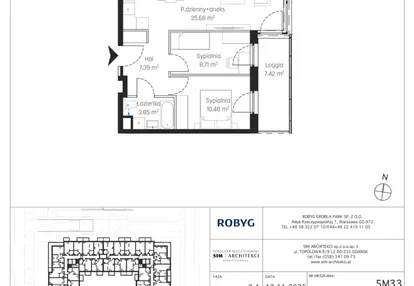 Mieszkanie w inwestycji: Nadmotławie Apartments etap J