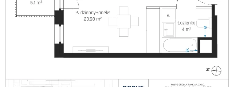 Mieszkanie w inwestycji: Nadmotławie Apartments etap J