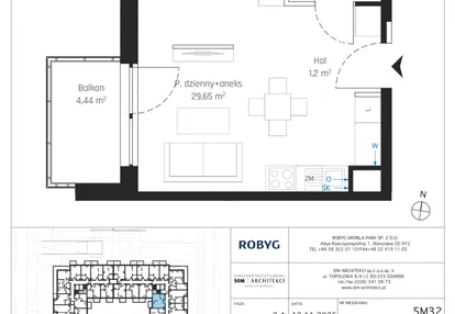Mieszkanie w inwestycji: Nadmotławie Apartments etap J